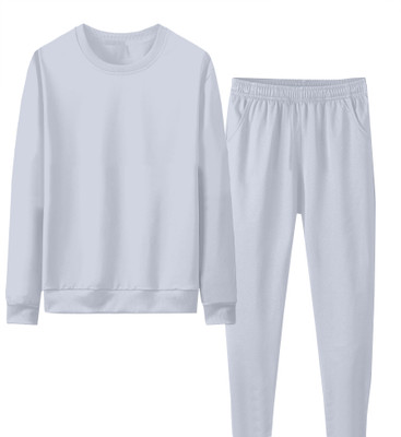 RABBY Solid Men Track Suit