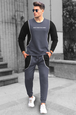 KELONBRO Colorblock Men Track Suit