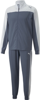 PUMA TRAIN FAVORITE TRACKSUIT Solid Men Track Suit