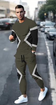 KELONBRO Colorblock Men Track Suit