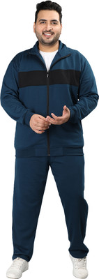 CHKOKKO Striped Men Track Suit