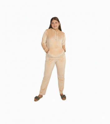 Zamviya Solid Women Track Suit