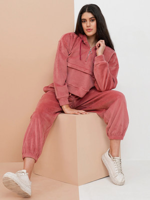 SWEET DREAMS Self Design Women Track Suit