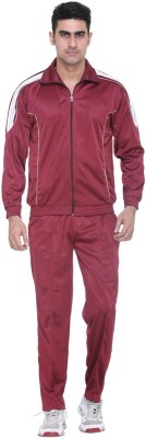 vdg sports Solid Men Track Suit