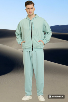 CANIDAESS Solid Men Track Suit