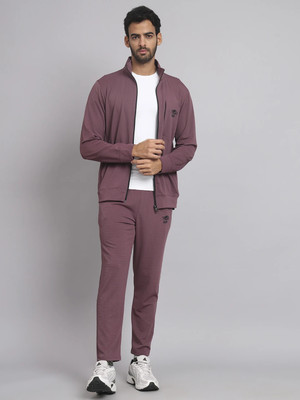 GLITO Solid Men Track Suit