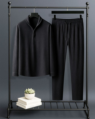 Triptee Solid Men Track Suit