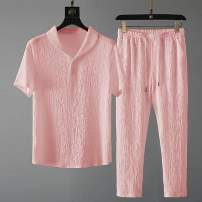 Swara Craft Self Design Men Track Suit