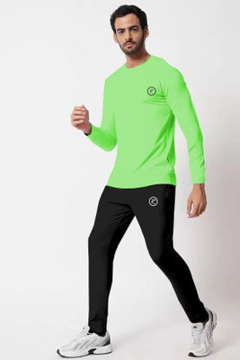 cnw Solid Men Track Suit