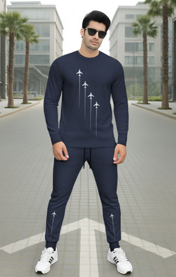 CATCHO Graphic Print Men Track Suit