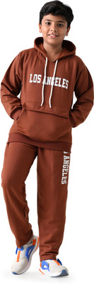 ShopMore Solid Boys Track Suit