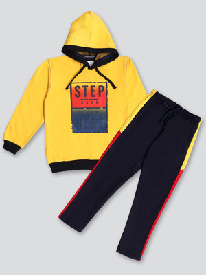 RENUOVO Printed Boys Track Suit