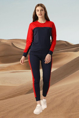 RAKESH CREATION Colorblock Women Track Suit
