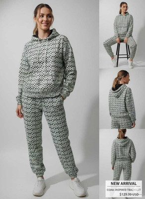 CELINACLOTHING Printed Women Track Suit
