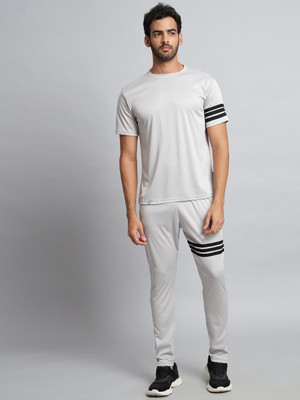 RABBY Striped Men Track Suit