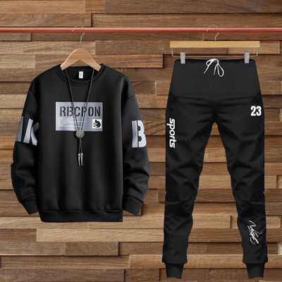 NB NICKY BOY Graphic Print Men Track Suit