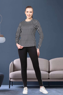 DTR FASHION Printed Women Track Suit