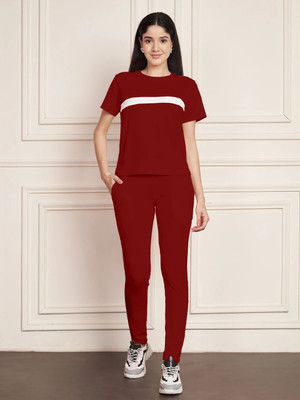 HouseOfCommon Self Design Women Track Suit