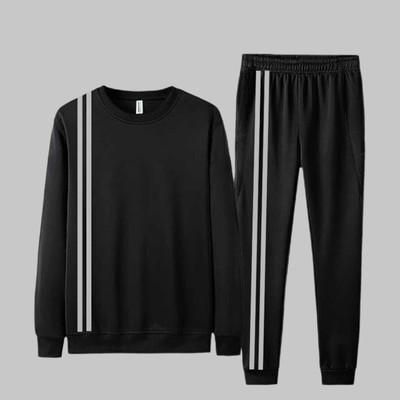 Yuvraah Striped Men Track Suit