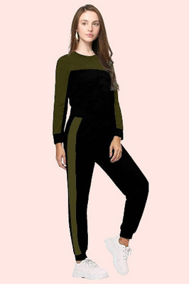 RAKESH CREATION Colorblock Women Track Suit