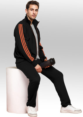 FTX Striped Men Track Suit