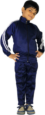 STCSPORTS Striped Boys & Girls Track Suit