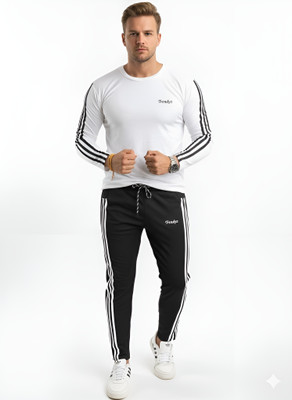 Trendyz Striped Men Track Suit