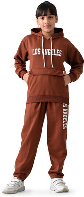 ShopMore Solid Girls Track Suit