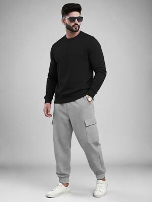 TRIPR Solid Men Track Suit
