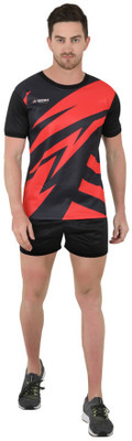 TRIZON Printed Men Track Suit