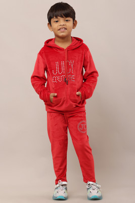 HRIKSHIKA FASHION Printed Boys & Girls Track Suit