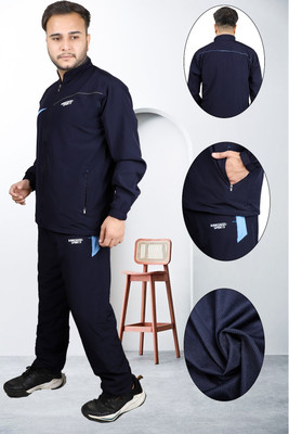 BSGarments Solid Men Track Suit