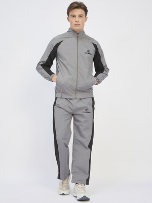 COLORVIBES Self Design Men Track Suit