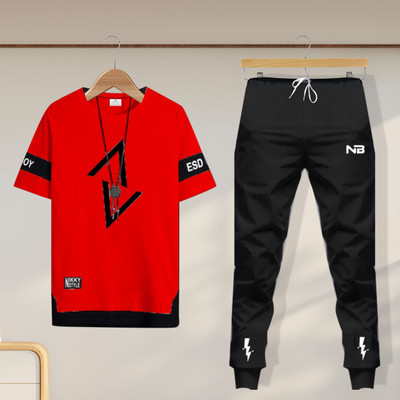 NB NICKY BOY Printed Men Track Suit