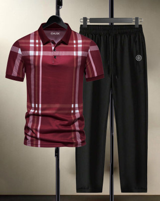 AUSK Striped Men Track Suit