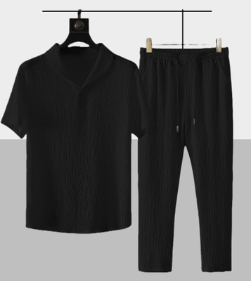 TENIT Solid Men Track Suit