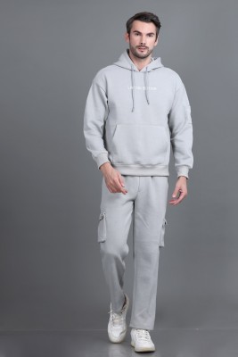 ANTILOOP Solid Men Track Suit