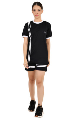 TRIZON Solid Women Track Suit
