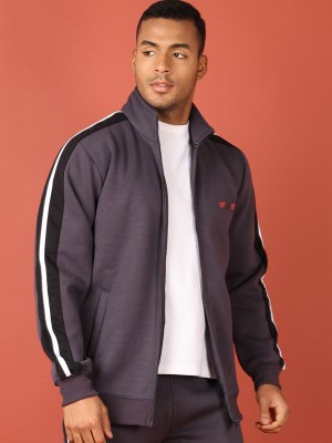 V-MART Solid Men Track Suit