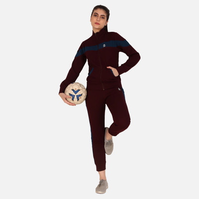 Zicada Solid Women Track Suit