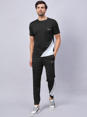 Crease & Clips Colorblock Men Track Suit