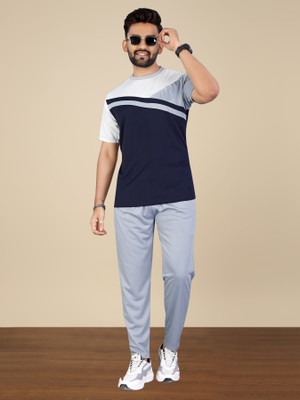 LINSOR FASHION Colorblock Men Track Suit