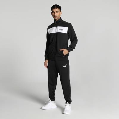 Puma solid men's track suit deals