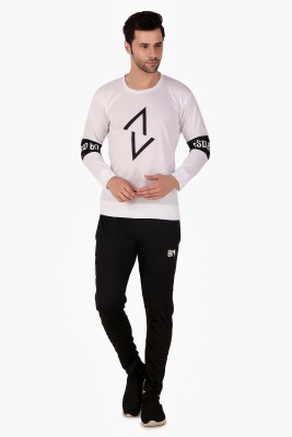 Elite Elegance Apparel Solid Men Track Suit