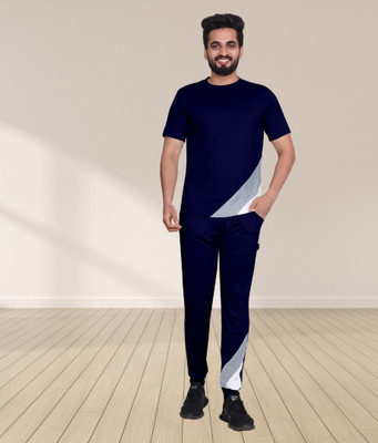 RABBY Self Design Men Track Suit