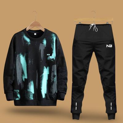 NB NICKY BOY Printed Men Track Suit