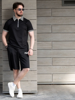 NB NICKY BOY Solid Men Track Suit