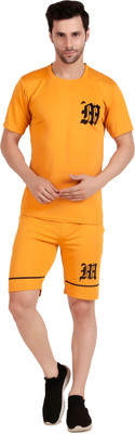 Ruggstar Self Design Men Track Suit