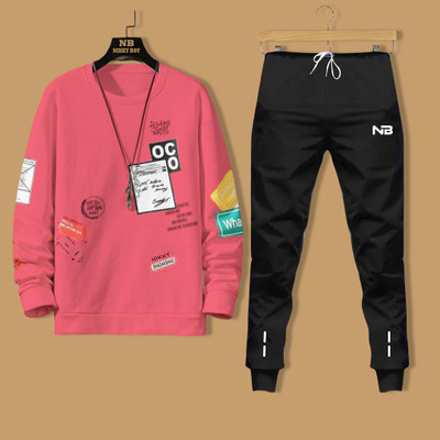 NB NICKY BOY Printed Men Track Suit