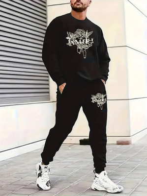 Joggers Park Printed Men Track Suit